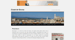 Desktop Screenshot of ciutatdegirona.info